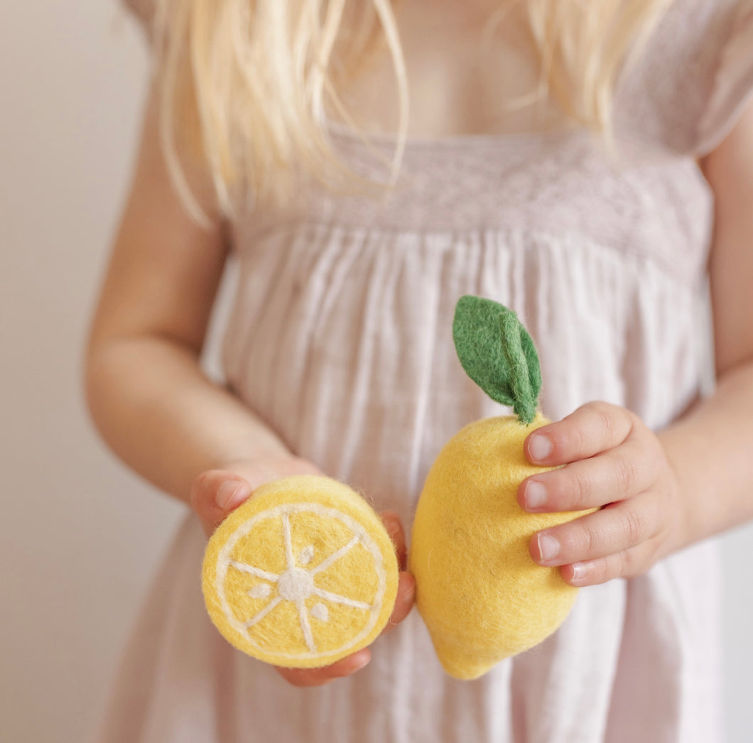 Felt lemon 🍋 set of two