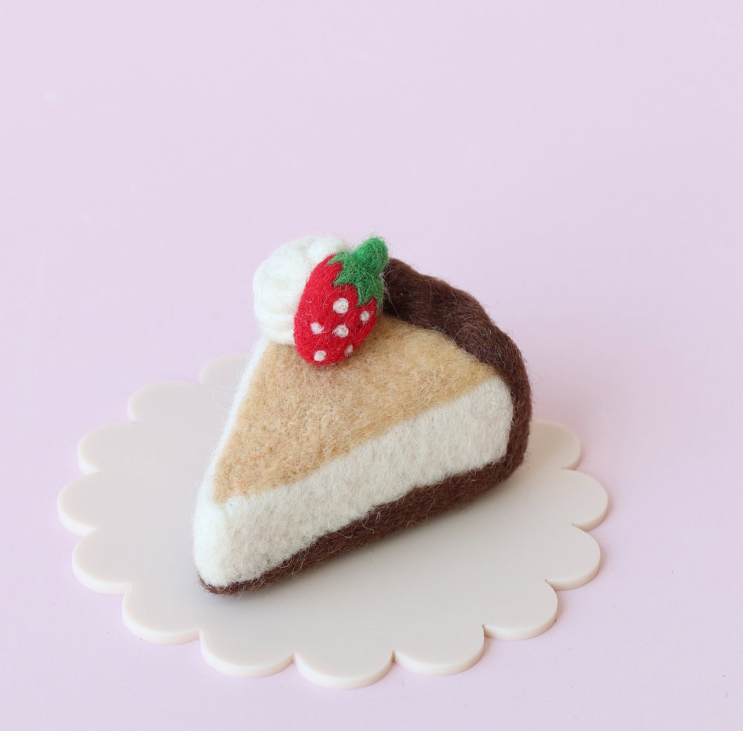 Juni Moon Baked Cheesecake slice