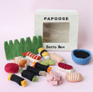 Felt Papoose Bento Box sushi - 15 pce