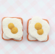 Load image into Gallery viewer, Lucky yolk eggs on toast - single or double slice