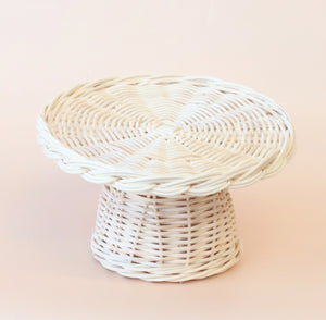 Rattan cake stand - 2 sizes