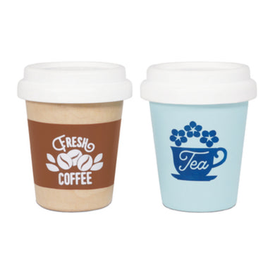 Wooden take away hot drinks - 2 pce