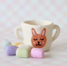 Load image into Gallery viewer, Seconds Easter felt cups - 3 colours