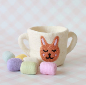 Seconds Easter felt cups - 3 colours