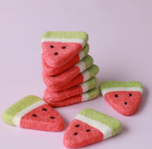 Juni Moon Felt watermelon 🍉 slice - 1 pce