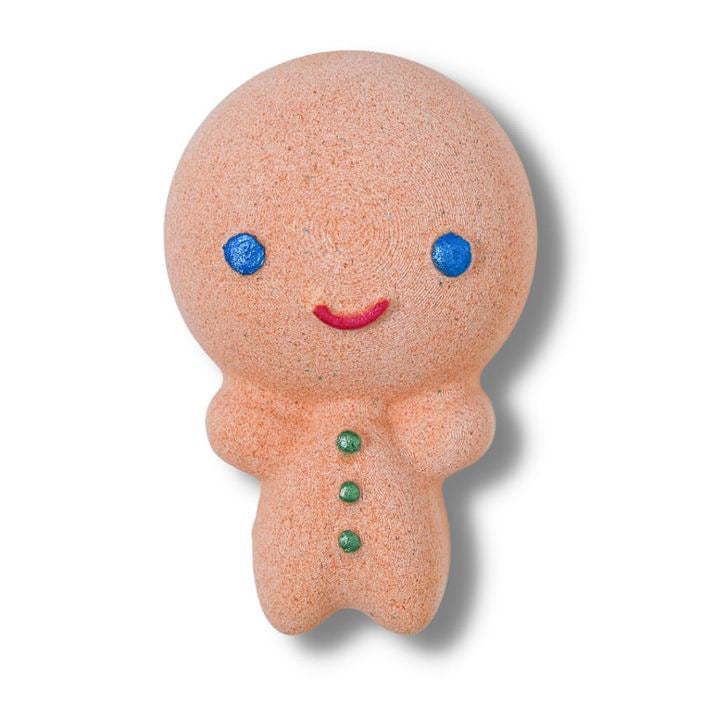 Gingerbread dude - fizzing bath bomb