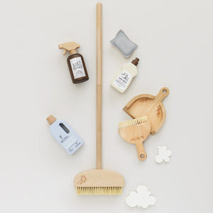 Wooden Eco-friendly Cleaning Set - 6 pce set