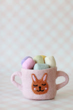 Load image into Gallery viewer, Seconds Easter felt cups - 3 colours