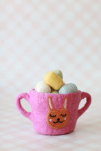 Load image into Gallery viewer, Seconds Easter felt cups - 3 colours