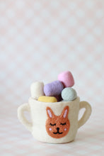 Load image into Gallery viewer, Seconds Easter felt cups - 3 colours