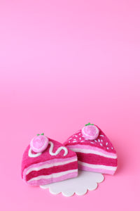 Strawberry shortcake slices - 2 pce set