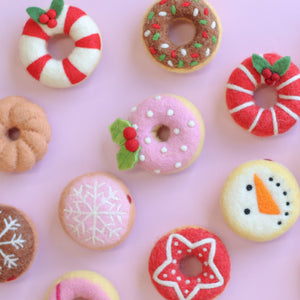 Festive single donuts - 13 options