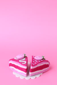 Strawberry shortcake slices - 2 pce set