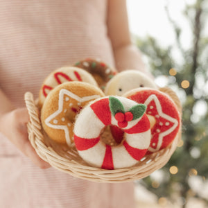 Festive Donut set - 6 pce