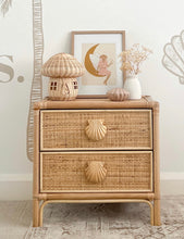 Load image into Gallery viewer, PRE ORDER MAR 25 OCEANA BEDSIDE TABLE - SHIPPING QUOTE REQUIRED BEFORE PURCHASE