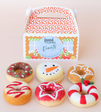 Festive Donut set - 6 pce