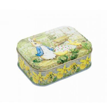 Peter Rabbit little rectangle tin