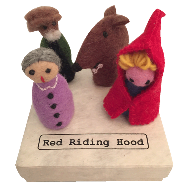 On sale FINGER PUPPETS - RED RIDING HOOD