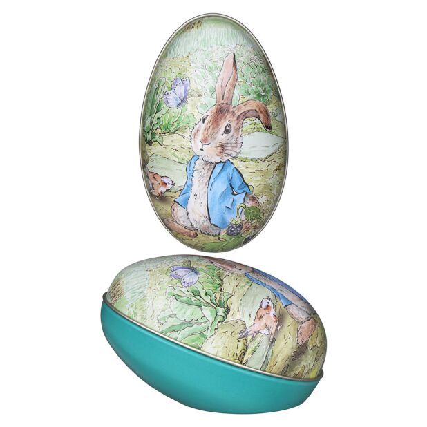 Peter Rabbit Medium Egg shaped tins