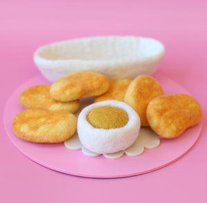 Nuggets in bowl - 7 pce set