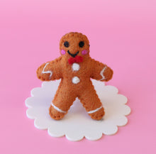 Load image into Gallery viewer, Coming soon! Felt Gingerbreads - 2 styles