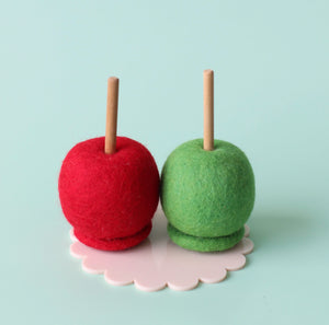 ON SALE Toffee Apples - 2 pce set