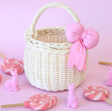 Load image into Gallery viewer, Grace bow basket - 7 bow colour choices