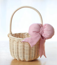 Load image into Gallery viewer, Small Millie basket - 7 bow colour choices