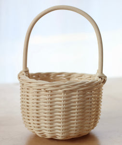 Small Millie basket - 7 bow colour choices