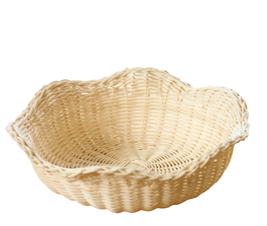 Buttercup rattan tray