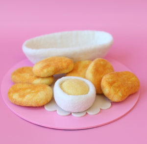 Nuggets in bowl - 7 pce set