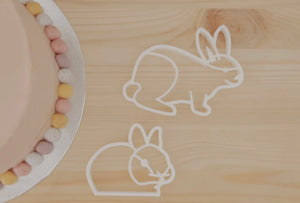 Bunny playdough cutter