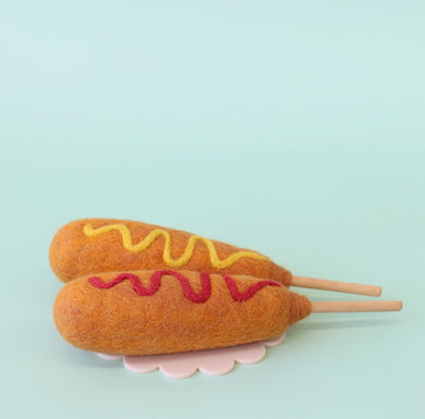 Carnival Corn Dogs - Set of two or Single