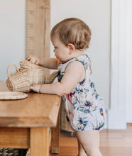 Load image into Gallery viewer, Little Sippers Rattan tea set - 7 pce