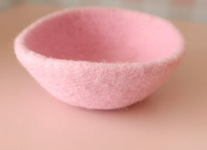 Felt Pastel bowls - Set or singles