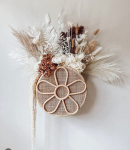 Daisy wall basket