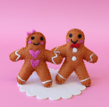 Load image into Gallery viewer, Coming soon! Felt Gingerbreads - 2 styles