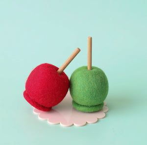 ON SALE Toffee Apples - 2 pce set