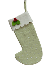 Load image into Gallery viewer, Deluxe Large Natural Felt Christmas Stockings - 6 colours