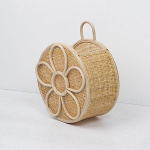 Daisy wall basket