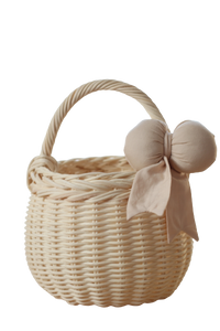 Grace bow basket - 7 bow colour choices