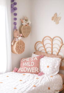 Be Mine’ Rattan Heart wall basket