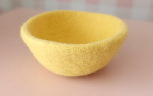 Felt Pastel bowls - Set or singles