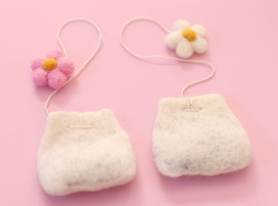 Flower power tea bag set 🫖- 2 pce