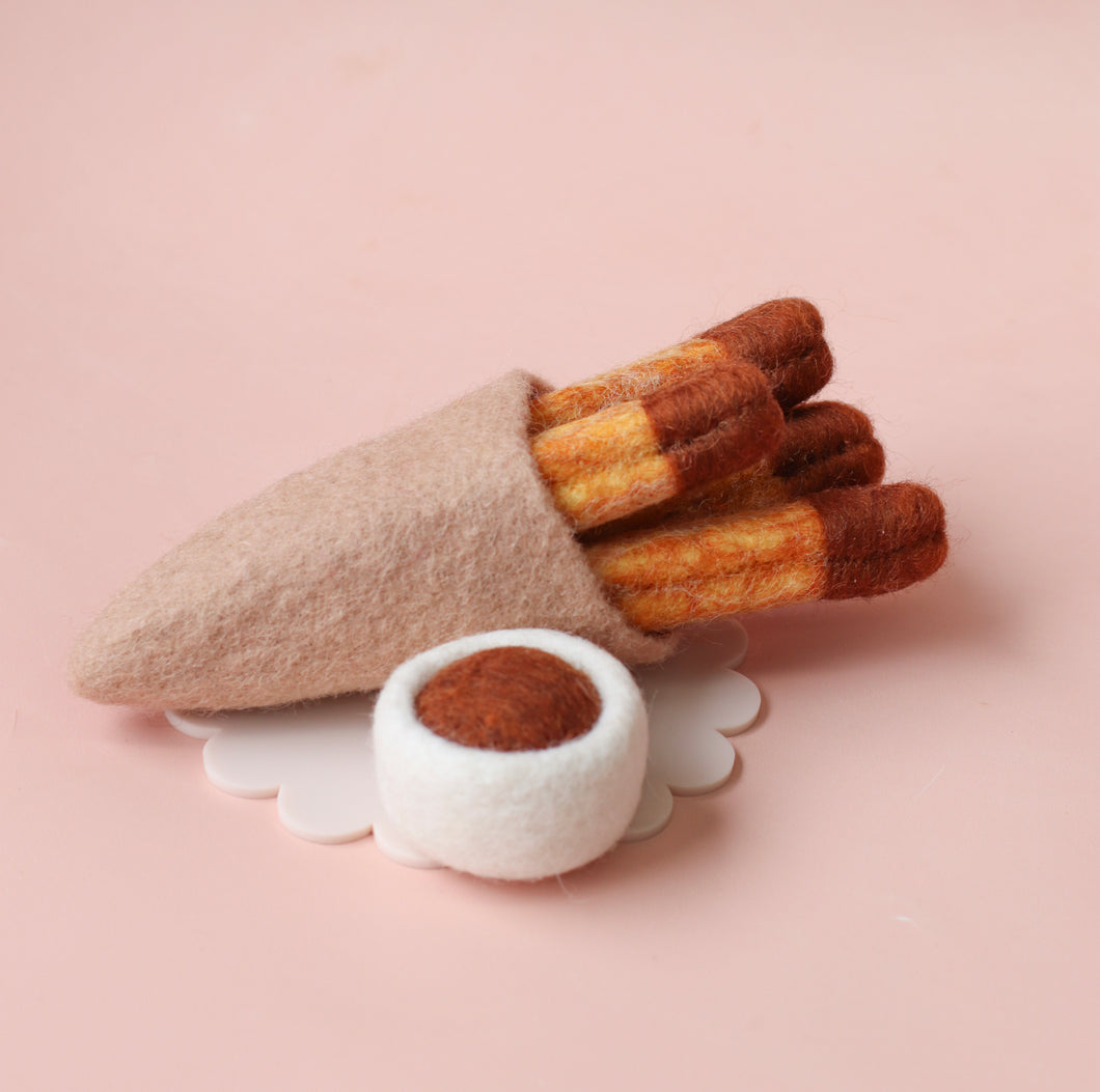 On sale Felt churro set - 6 pce