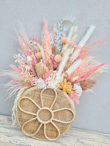 Daisy wall basket