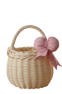 Grace bow basket - 7 bow colour choices