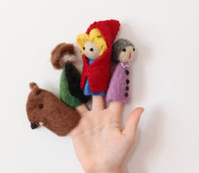 Load image into Gallery viewer, On sale FINGER PUPPETS - RED RIDING HOOD