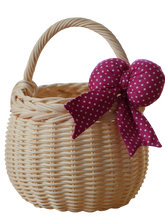 Load image into Gallery viewer, Grace bow basket - 7 bow colour choices